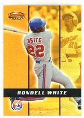 Rondell White #17 Baseball Cards 2000 Bowman's Best Prices