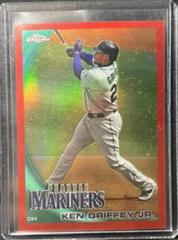Ken Griffey Jr. [Red Refractor] #28 Baseball Cards 2010 Topps Chrome Prices