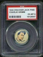 Charlie Grimm Baseball Cards 1930 Cracker Jack Pins Prices