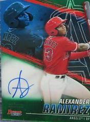 Alexander Ramirez [Green Refractor] #B21-AR Baseball Cards 2021 Bowman’s Best of 2021 Autographs Prices