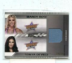 Mandy Rose, Sonya Deville #MA-MS Wrestling Cards 2021 Topps WWE Undisputed Matchup Relics Prices