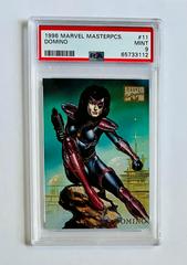 Domino #11 Marvel 1996 Masterpieces Prices