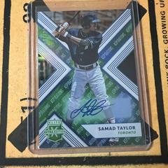Samad Taylor [Autograph Tie Dye] #100 Baseball Cards 2018 Panini Elite Extra Edition Prices