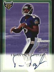 Travis Taylor Football Cards 2000 Bowman Autograph Prices