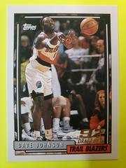 Dave Johnson ['92 Draft Pick] #382 Basketball Cards 1993 Topps Prices