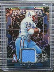 Earl Campbell [Hyper] #ELM-ECA Football Cards 2022 Panini Spectra Epic Legends Materials Prices