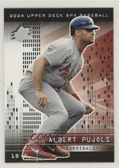 Albert Pujols #60 Baseball Cards 2004 Spx Prices