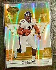 Jamal Lewis [Mirror Gold] Football Cards 2006 Leaf Certified Materials Prices