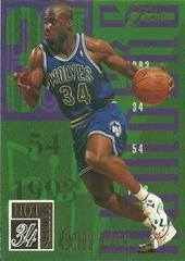 Isaiah Rider Basketball Cards 1994 Flair Hot Numbers Prices