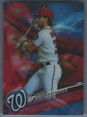 Bryce Harper [Red Refractor] #31 Baseball Cards 2017 Bowman's Best Prices