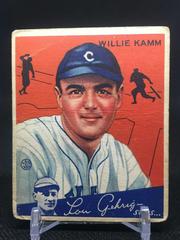 Willie Kamm #14 Baseball Cards 1934 Goudey Prices