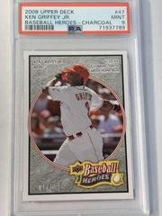 Ken Griffey Jr. [Jersey Charcoal] #47 Baseball Cards 2008 Upper Deck Baseball Heroes Prices