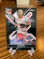 Angelino [Black Wave] Soccer Cards 2021 Topps Finest Bundesliga Autographs Prices