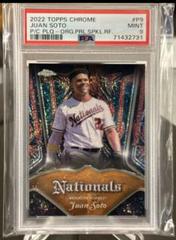 Juan Soto [Orange Pearl Speckle] #P-9 Baseball Cards 2022 Topps Chrome Pinstriped Prices