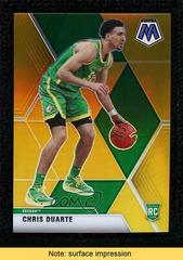 Chris Duarte [Gold] #268 Basketball Cards 2021 Panini Chronicles Draft Picks Prices
