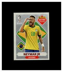 Neymar Jr [Silver] Soccer Cards 2022 Panini World Cup Qatar Stickers Extra Prices