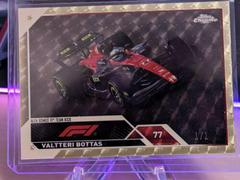 Valtteri Bottas [Superfractor] #39 Racing Cards 2023 Topps Chrome Formula 1 Prices