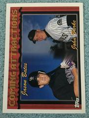 Jason Bates,John Burke #780 Baseball Cards 1994 Topps Prices