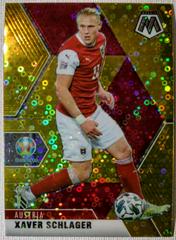 Xaver Schlager [Gold Mosaic] Soccer Cards 2021 Panini Mosaic UEFA Euro 2020 Prices