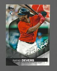 Rafael Devers [Black] #II-8 Baseball Cards 2018 Topps Instant Impact Prices