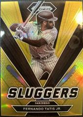 Fernando Tatis Jr. [Gold Prizm] #SL-12 Baseball Cards 2022 Panini Prizm Sluggers Prices
