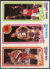 Owens, Nixon, Dawkins- Basketball Cards 1980 Topps Prices