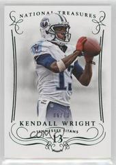 Kendall Wright [Century Numbers] #8 Football Cards 2014 Panini National Treasures Prices