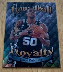 David Robinson [Refractor] #R3 Basketball Cards 1998 Topps Roundball Royalty Prices