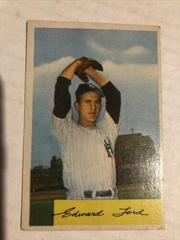 Whitey Ford #177 Baseball Cards 1954 Bowman Prices