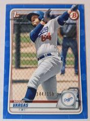 Miguel Vargas [Blue] Baseball Cards 2020 Bowman Paper Prospects Prices