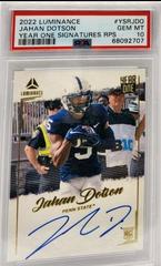Jahan Dotson Football Cards 2022 Panini Luminance Year One Signatures RPS Prices