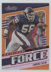 Lawrence Taylor [Spectrum Orange] #1 Football Cards 2019 Panini Absolute Gridiron Force Prices