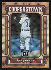 Sparky Anderson #CT14 Baseball Cards 2023 Panini Donruss Cooperstown Prices