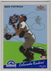 Ben Petrick [Glossy] Baseball Cards 2002 Fleer Tradition Prices