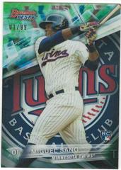 Miguel Sano [Green Refractor] Baseball Cards 2016 Bowman's Best Prices