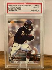 Cade McNown #140 Football Cards 2000 Collector's Edge Graded Prices