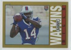 Sammy Watkins [Gold Refractor] #29 Football Cards 2014 Topps Chrome 1985 Prices
