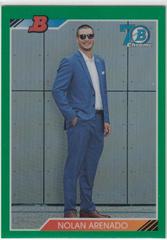 Nolan Arenado [Green] Baseball Cards 2017 Bowman 1992 Chrome Prices