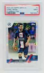 Lionel Messi [Starball] #1 Soccer Cards 2022 Topps UEFA Club Competitions Prices