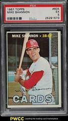 Mike Shannon #605 Baseball Cards 1967 Topps Prices