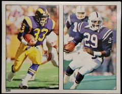 Charles White, Eric Dickerson #220 Football Cards 1988 Panini Sticker Prices