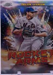 Jacob deGrom Baseball Cards 2022 Topps Cosmic Chrome Rocket Arms Prices