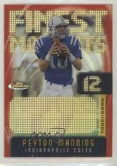 Peyton Manning #FM12 Football Cards 2005 Topps Finest Manning Moments Prices