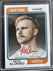 Pete Alonso [Special Edition Red Ink] #ROA-PA Baseball Cards 2023 Topps Heritage Real One Autographs Prices