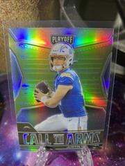 Justin Herbert [Silver] #CA-JHE Football Cards 2021 Panini Playoff Call to Arms Prices