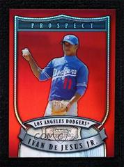 Ivan DE Jesus Jr. [Black Refractor] Baseball Cards 2007 Bowman Sterling Prospects Prices