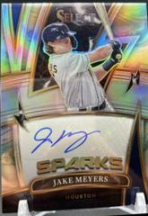 Jake Meyers [Holo] #SS-JM Baseball Cards 2022 Panini Select Sparks Signatures Prices