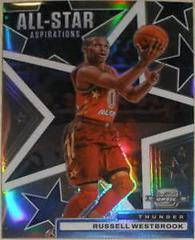 Russell Westbrook #20 Basketball Cards 2021 Panini Contenders Optic All Star Aspirations Prices