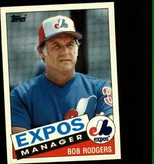 Bob Rodgers #95T Baseball Cards 1985 Topps Traded Prices