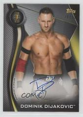 Dominik Dijakovic [Silver] #A-DD Wrestling Cards 2019 Topps WWE NXT Autographs Prices